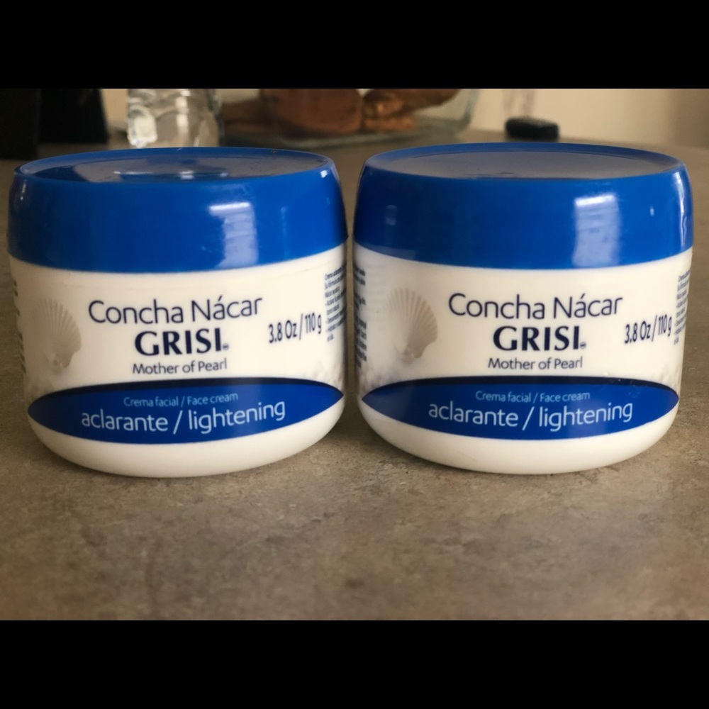 2 Pack GRISI CREAM 3.8Z CONCHA NACAR LIGHTENING